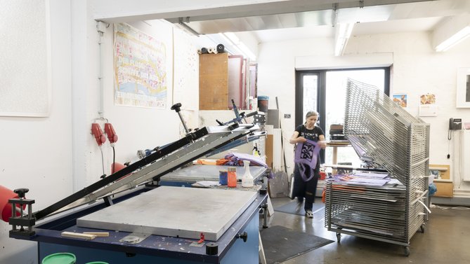 Silkscreen workshop